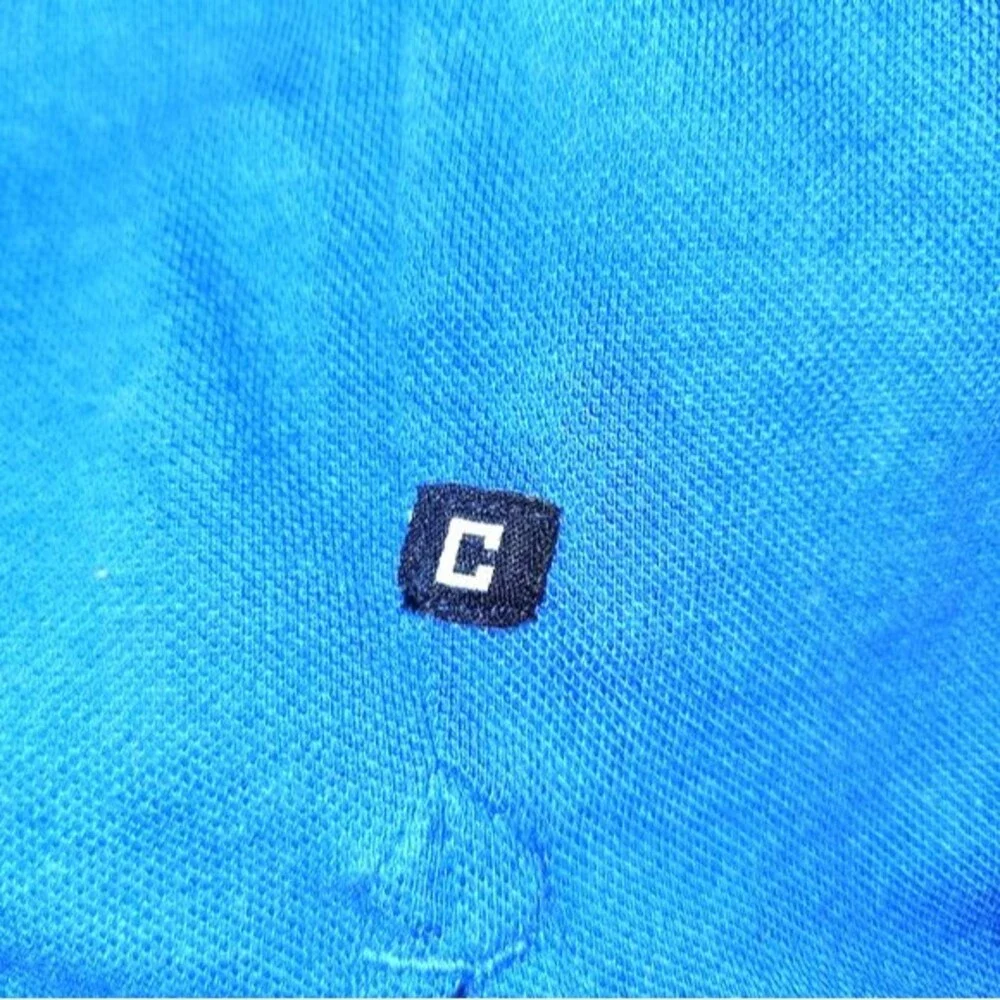Chaps NWOT‎ Royal Blue Pineapple Short Sleeve Polo Shirt Size XL